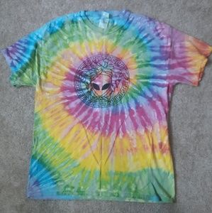 Versace Alien Tie Dye T